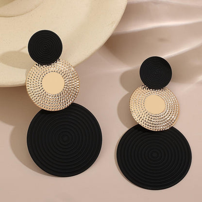 Trio Circle Dangle Earrings